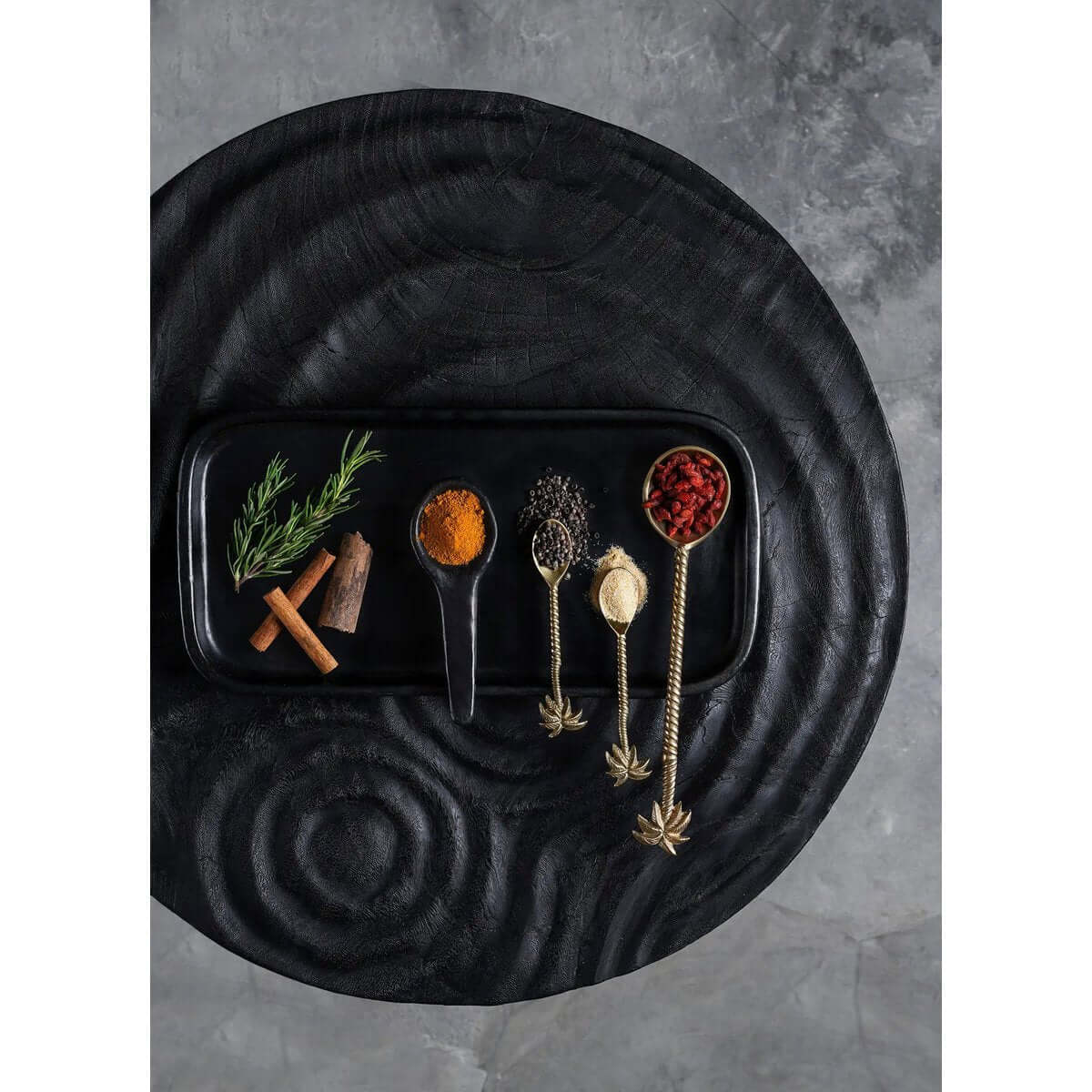 De Palmboom Theelepel - Goud