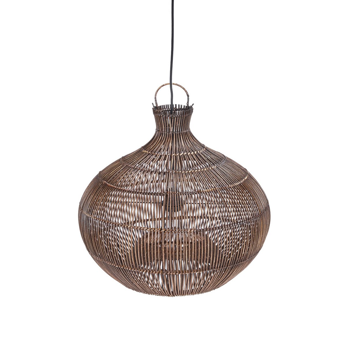 The Desert Gourd Hanger - Donker Walnoot - S