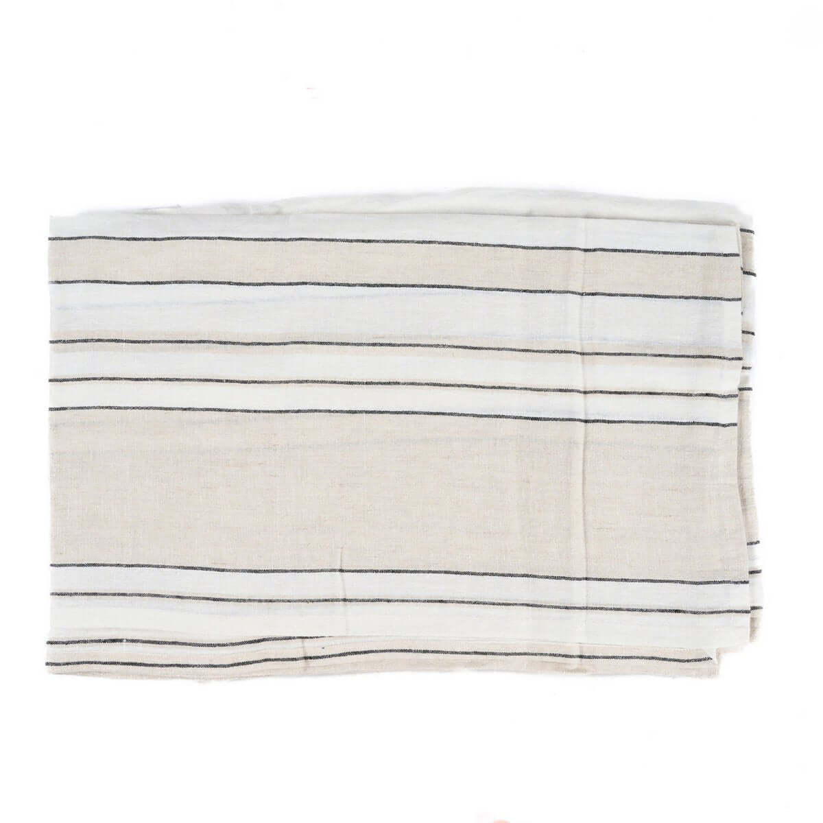 Het Provence Tafelkleed - Naturel Zwart Wit - 150x300