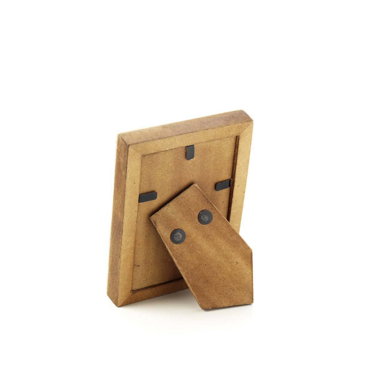 Het diamantgeslepen frame - witbruin - 5x7