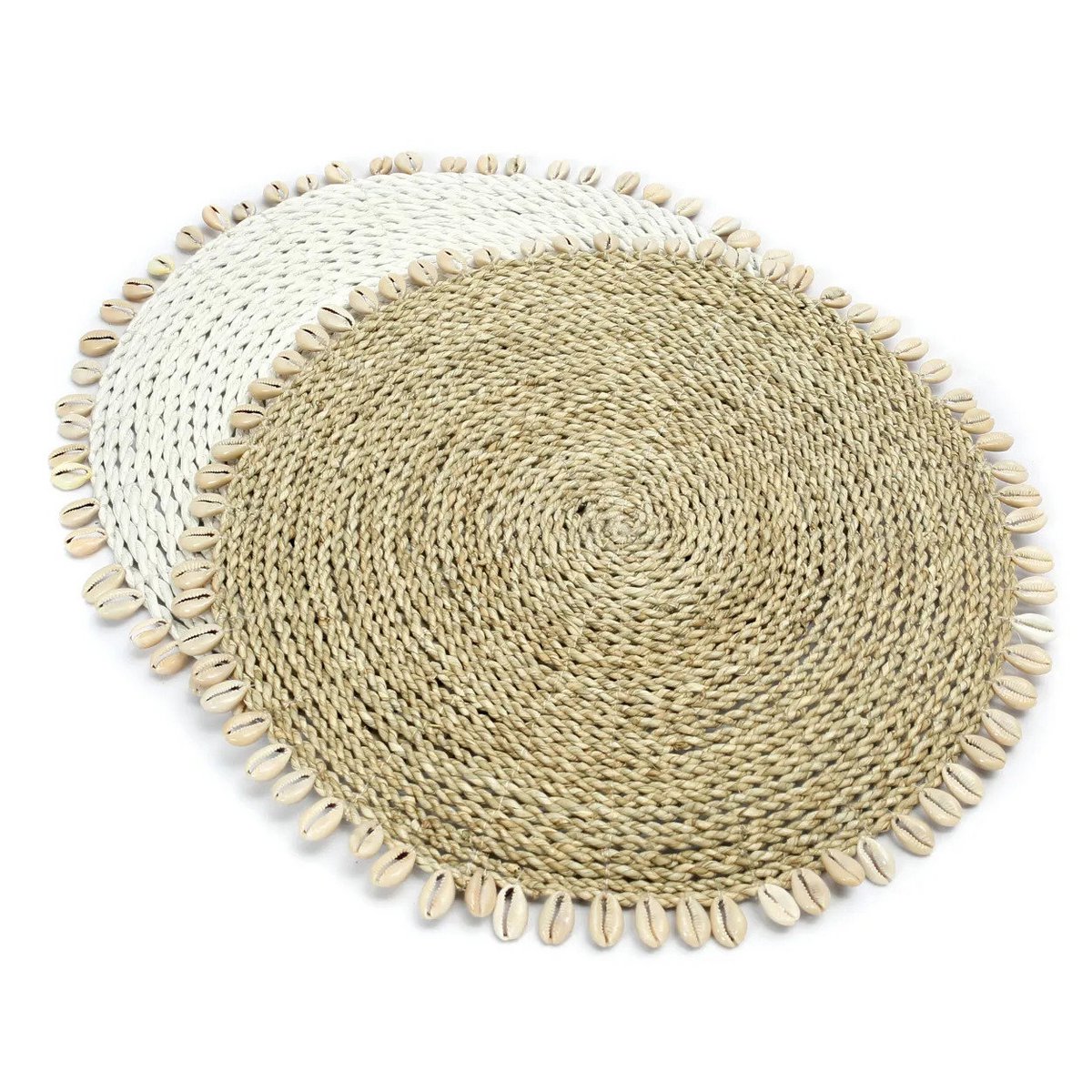 De Seagrass Shell Placemat - Natuurlijk