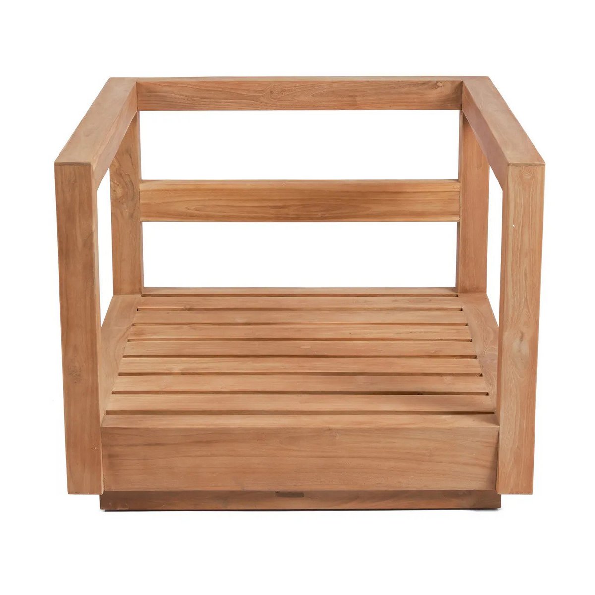 De Umalas éénzitsbank - buiten