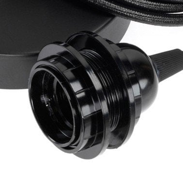 Fitting Lampen Plafond - Zwart - 1 Fitting