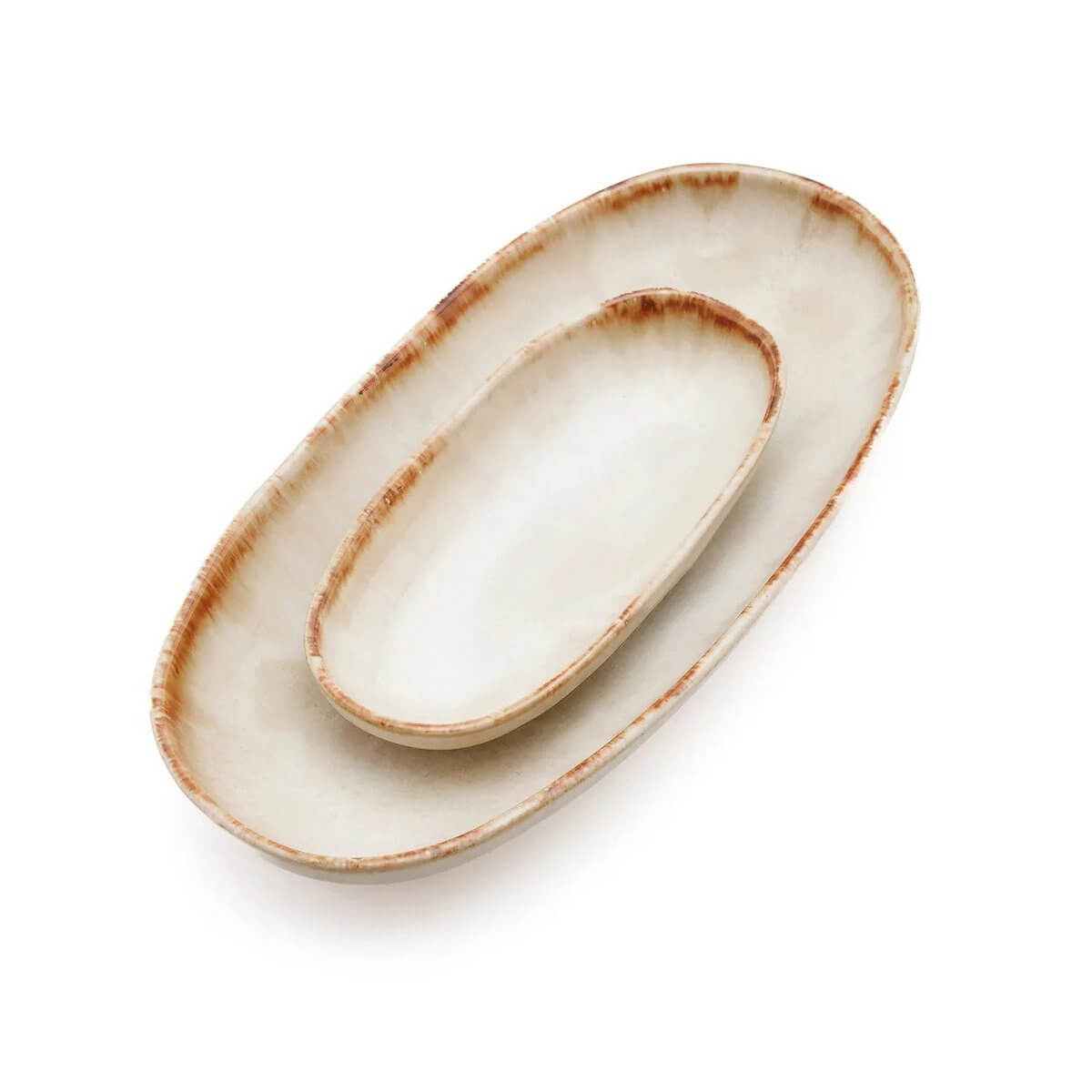 Het Cascais ovale bord - S