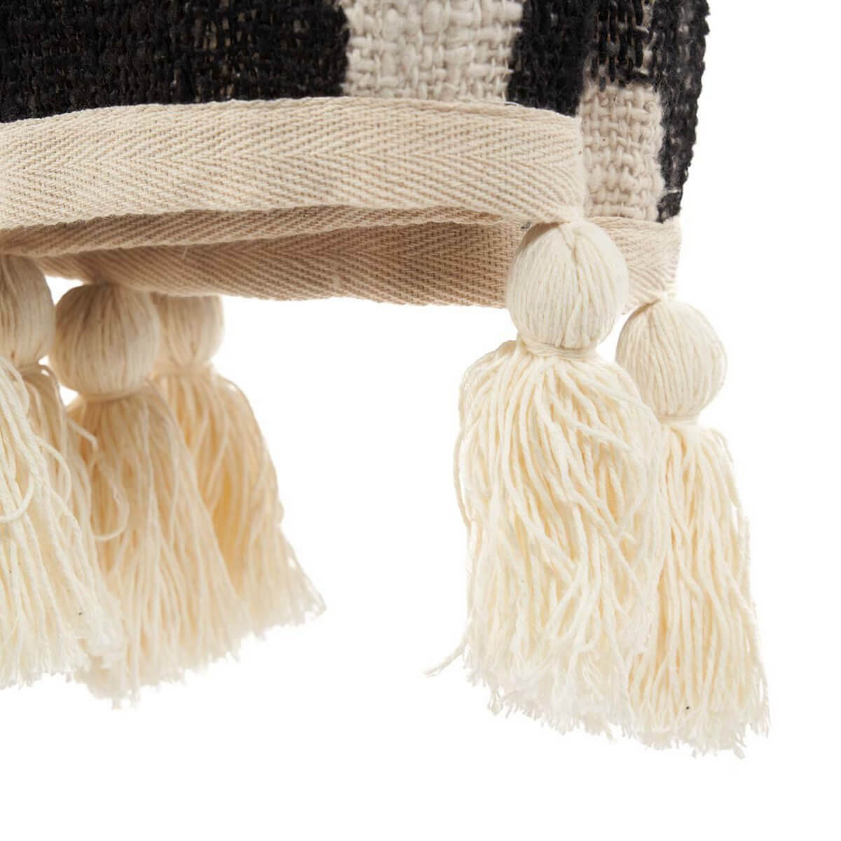 De Aztec Bedsprei - Natuurlijk Zwart