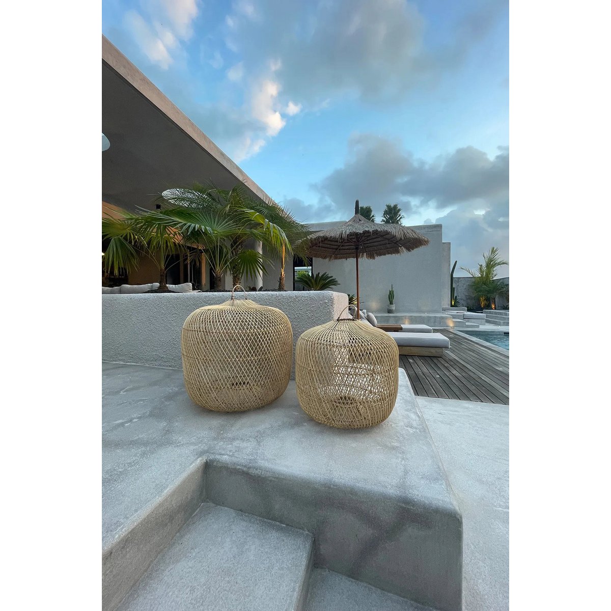 De Batu Bolong hanger - naturel - L