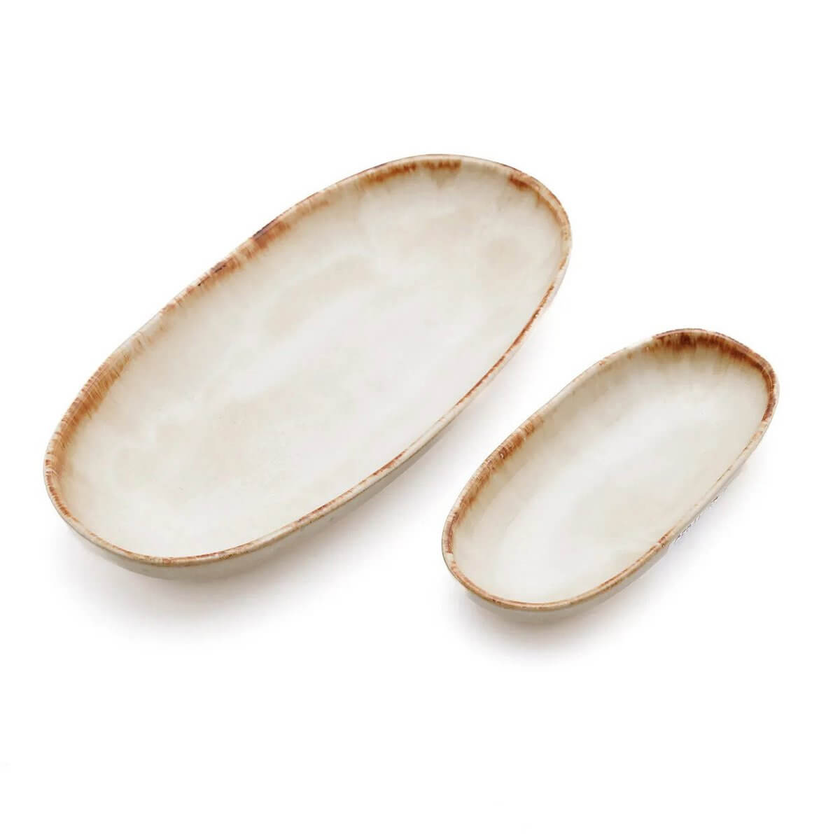 Het Cascais ovale bord - M