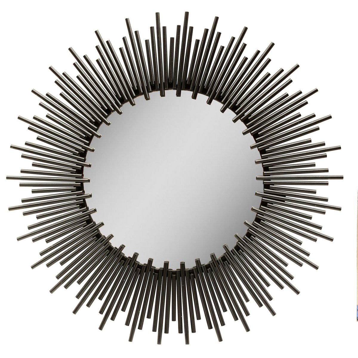 Spiegel - Arebe black L75 x B2 x H75 cm LAATSTE ITEMS!