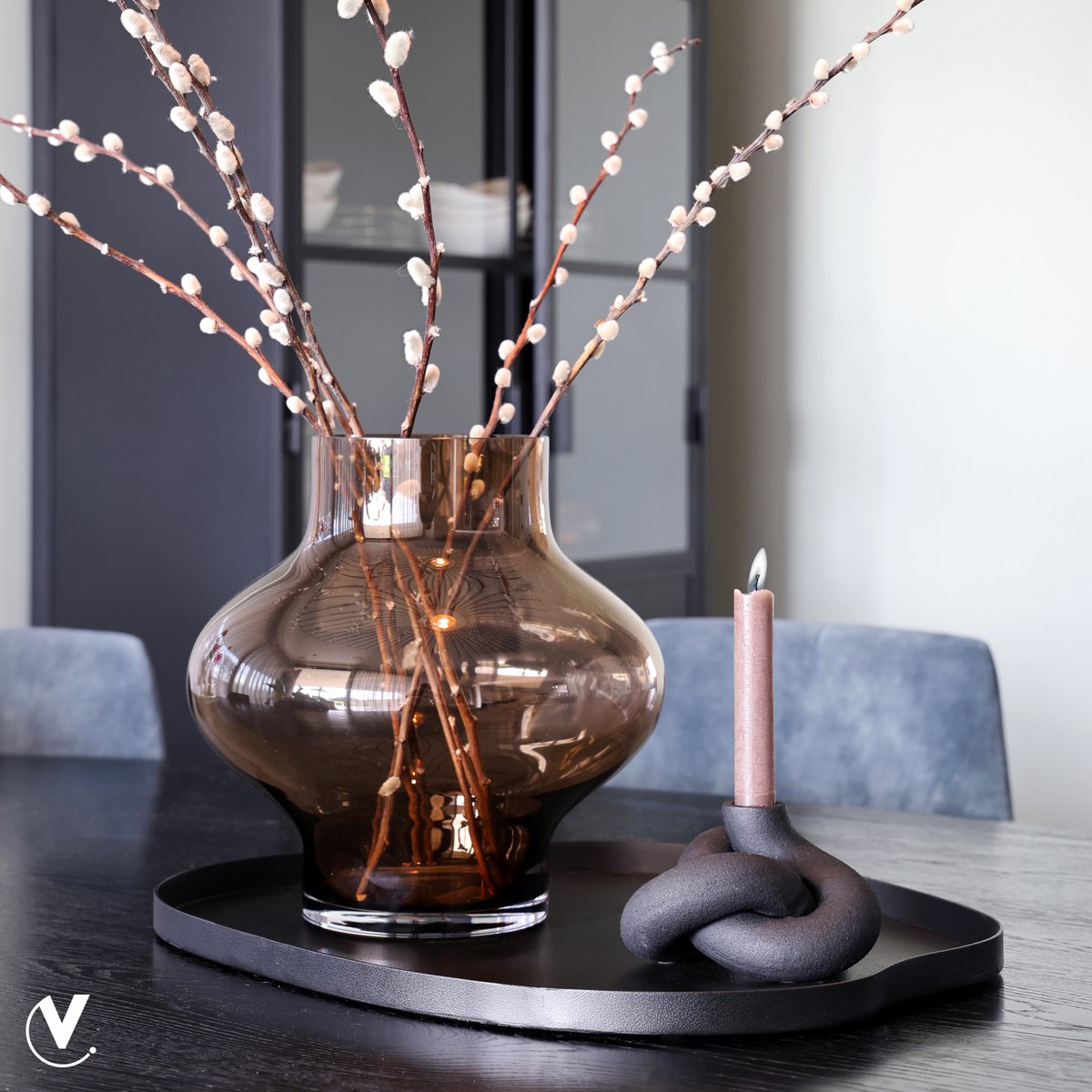 Dienblad - Bariri black