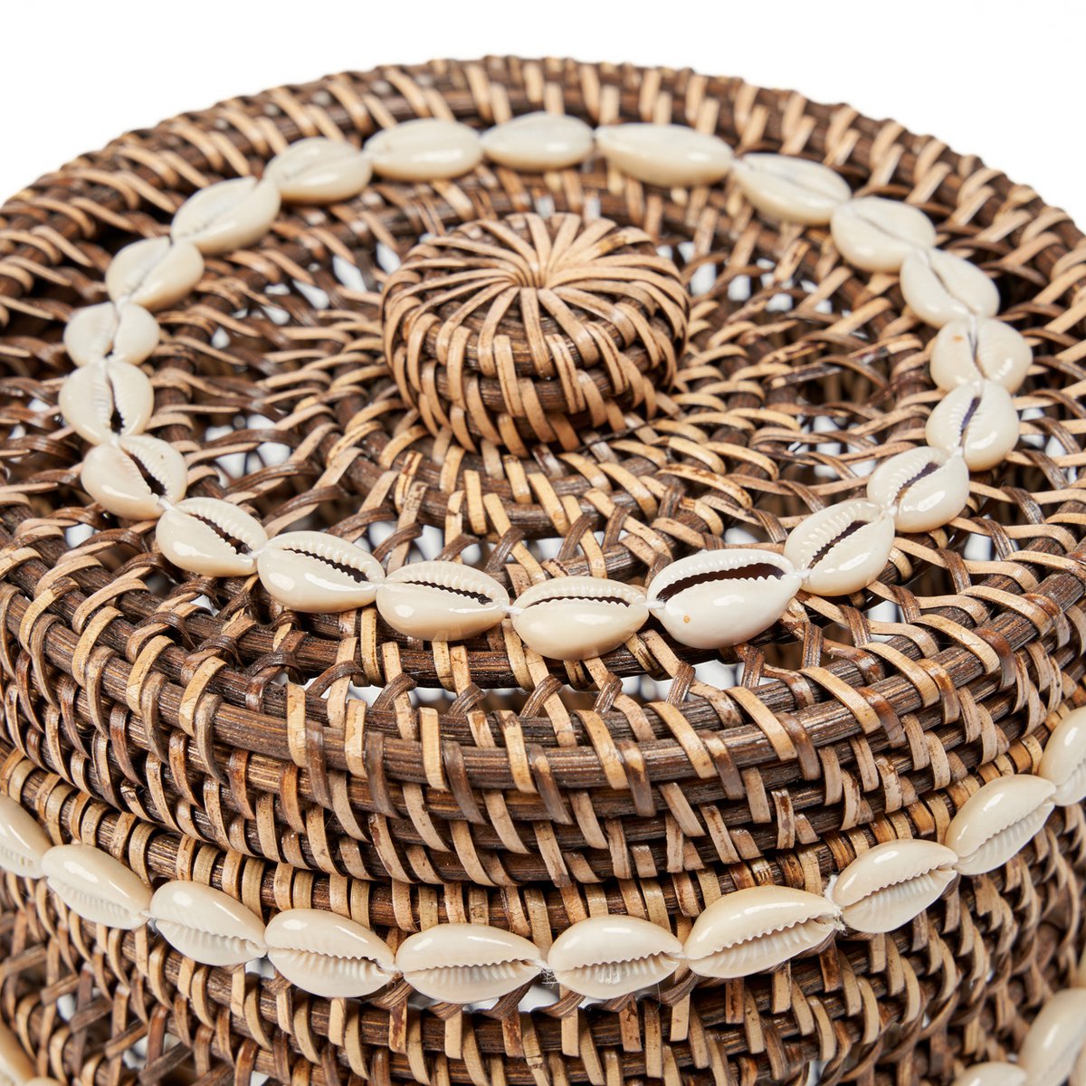 De Shell Opbergbak - Natuurlijk Bruin