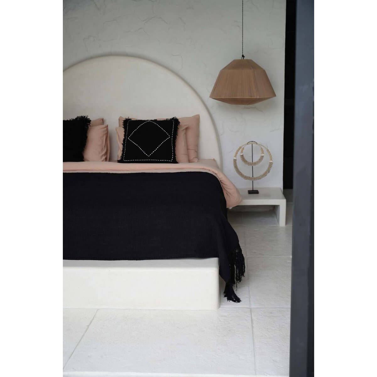 De Gypsy Bedsprei - Zwart