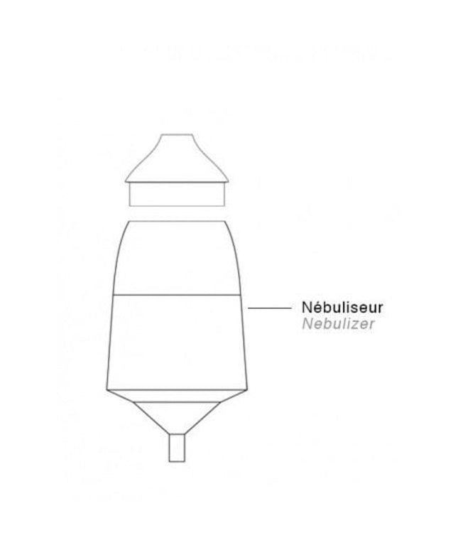 Vernevelaar voor ONA- of BO-diffuser