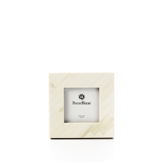 The Nomad Ivory Frame - Crèmewit - 10x10