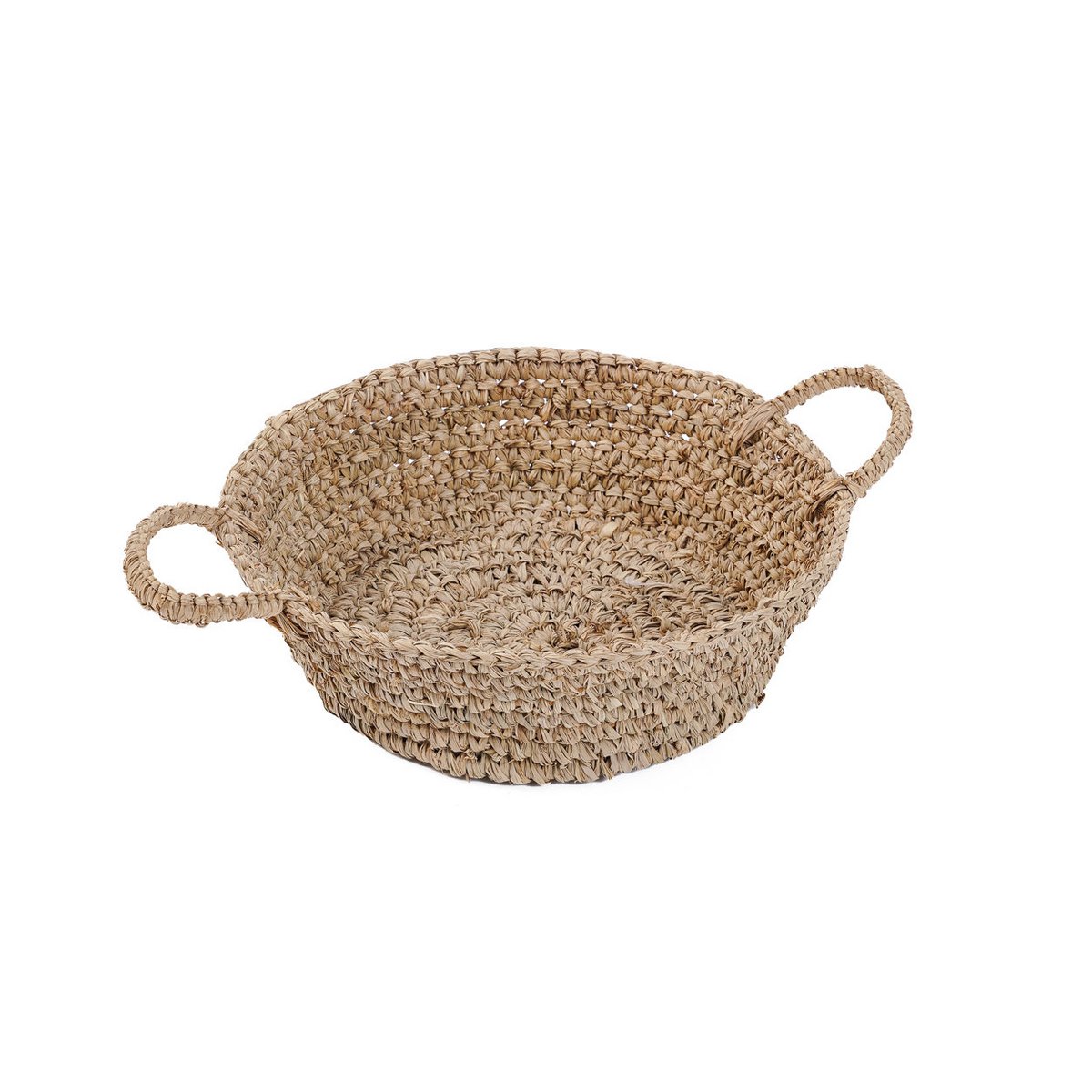 The Raffia Basket Trays - Natural - S