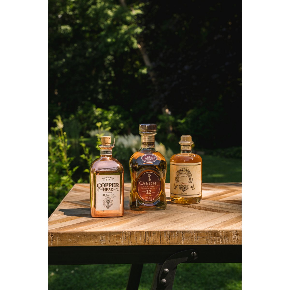 De visgraatconsole - naturel