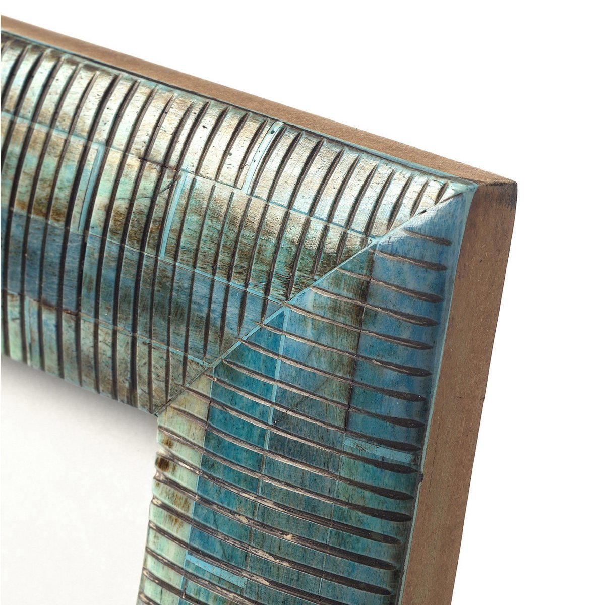 Het Ocean Ripple Frame - Turkoois - 10x10