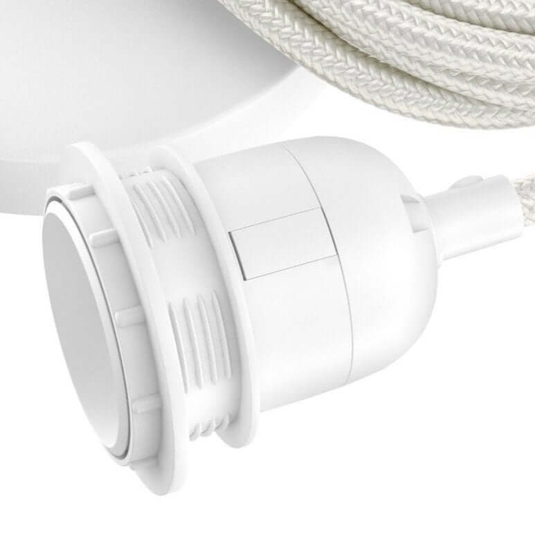 Fitting Lampen Plafond - Wit - 1 Fitting, hoogwaardige plafondaanpassing voor hanglampen, geschikt voor 1 lamp