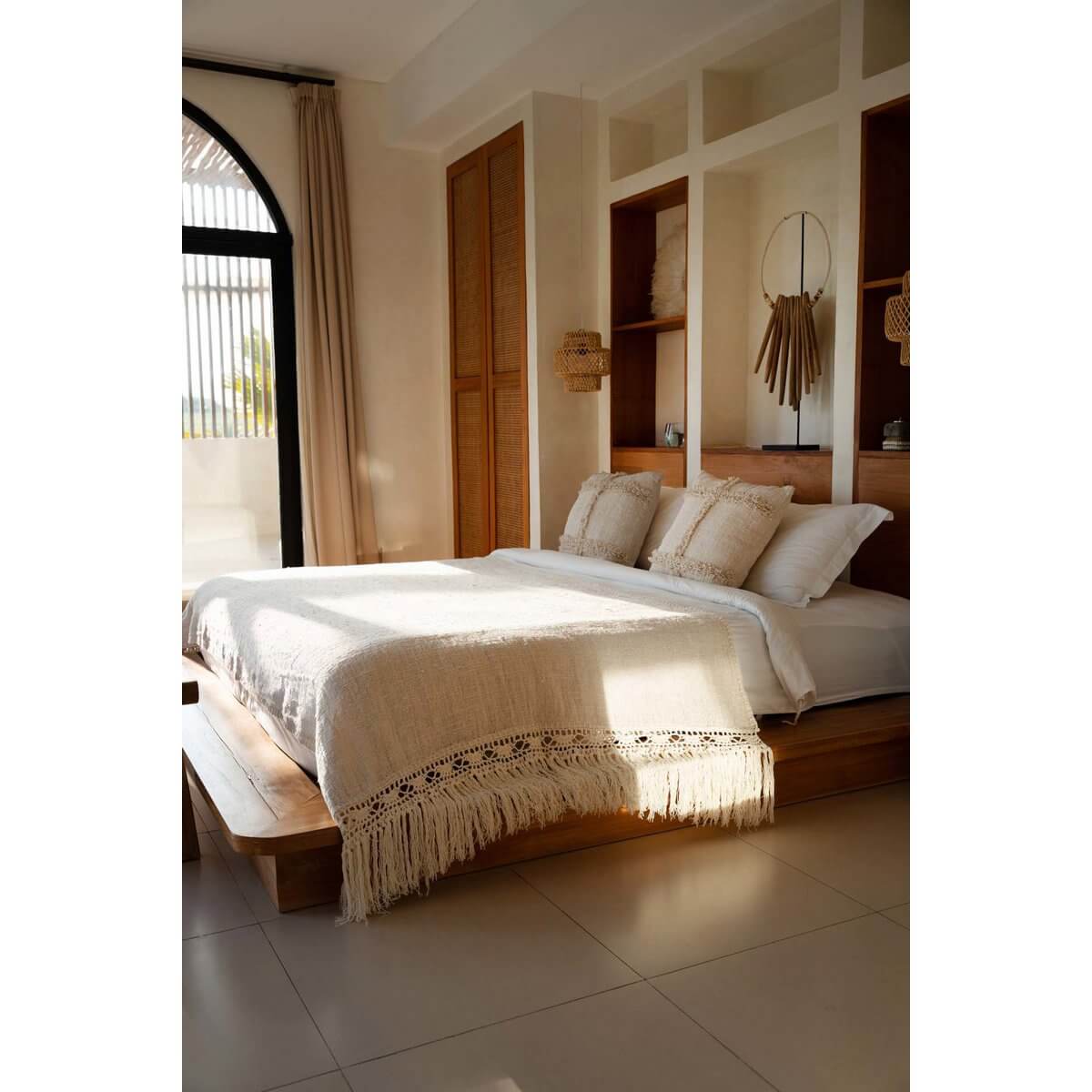 De Gypsy Bedsprei - Naturel