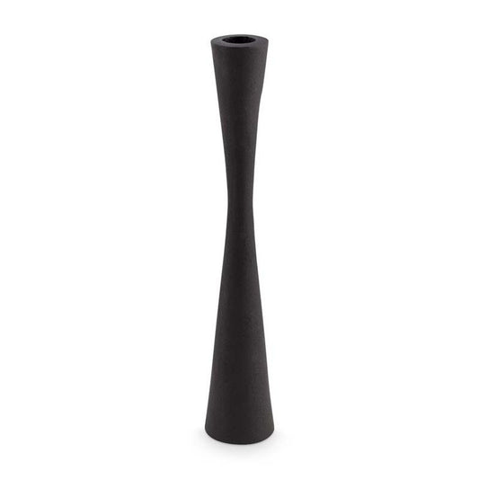 Candle Holder Metal Black 30cm