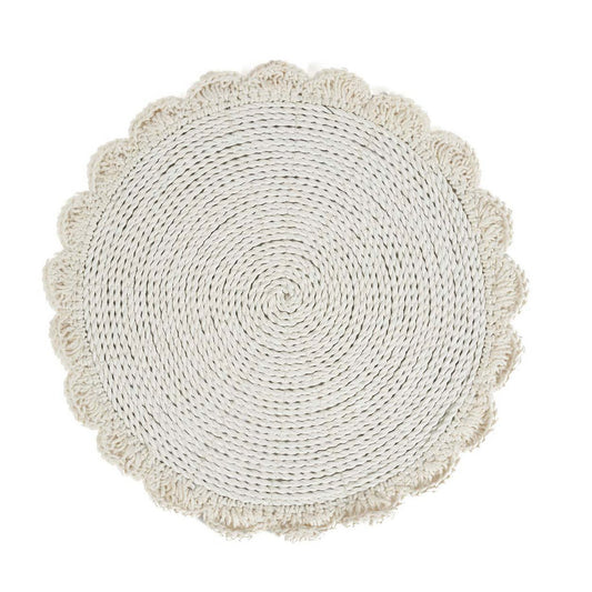 De Macrame Huwelijksplacemat - Naturel