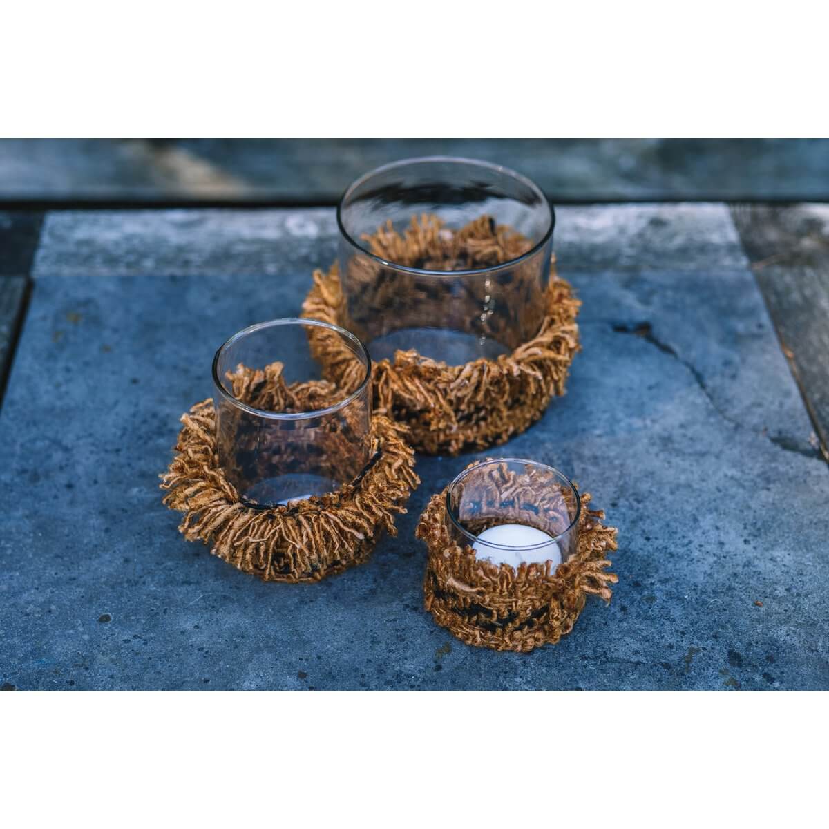 The Oh My Gee Candle Holder - Cinnamon Black - L