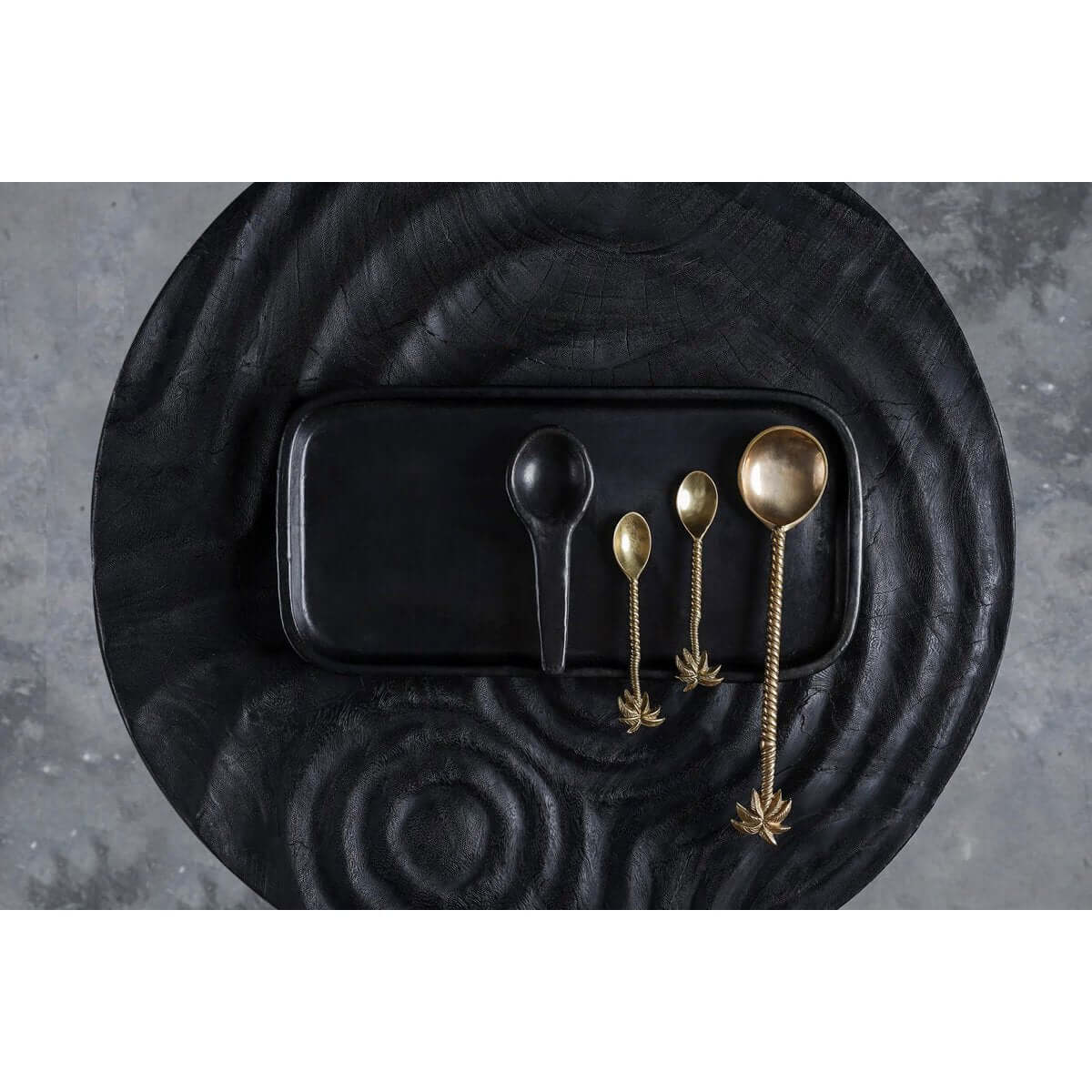 De Palmboom Theelepel - Goud