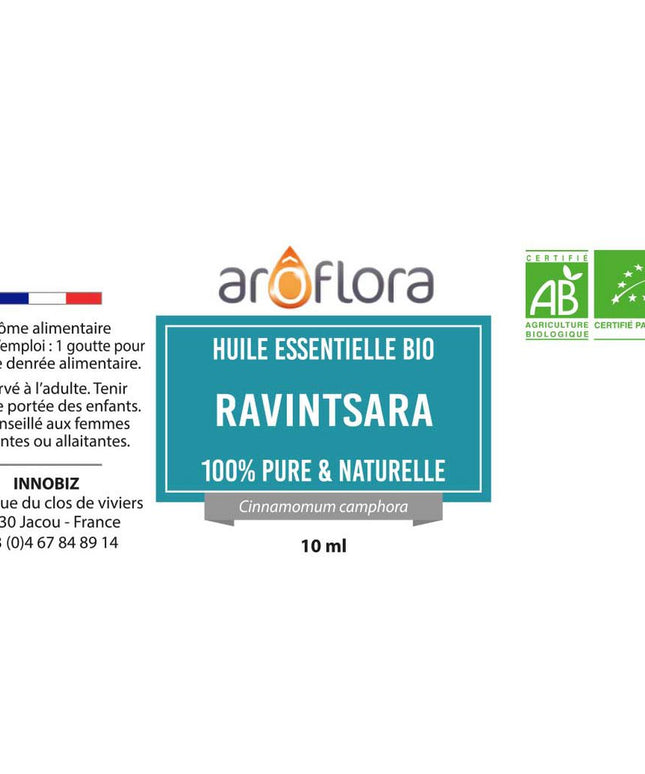 Set van 6 BIOLOGISCHE essentiële oliën 6x10 ml Ravintsara