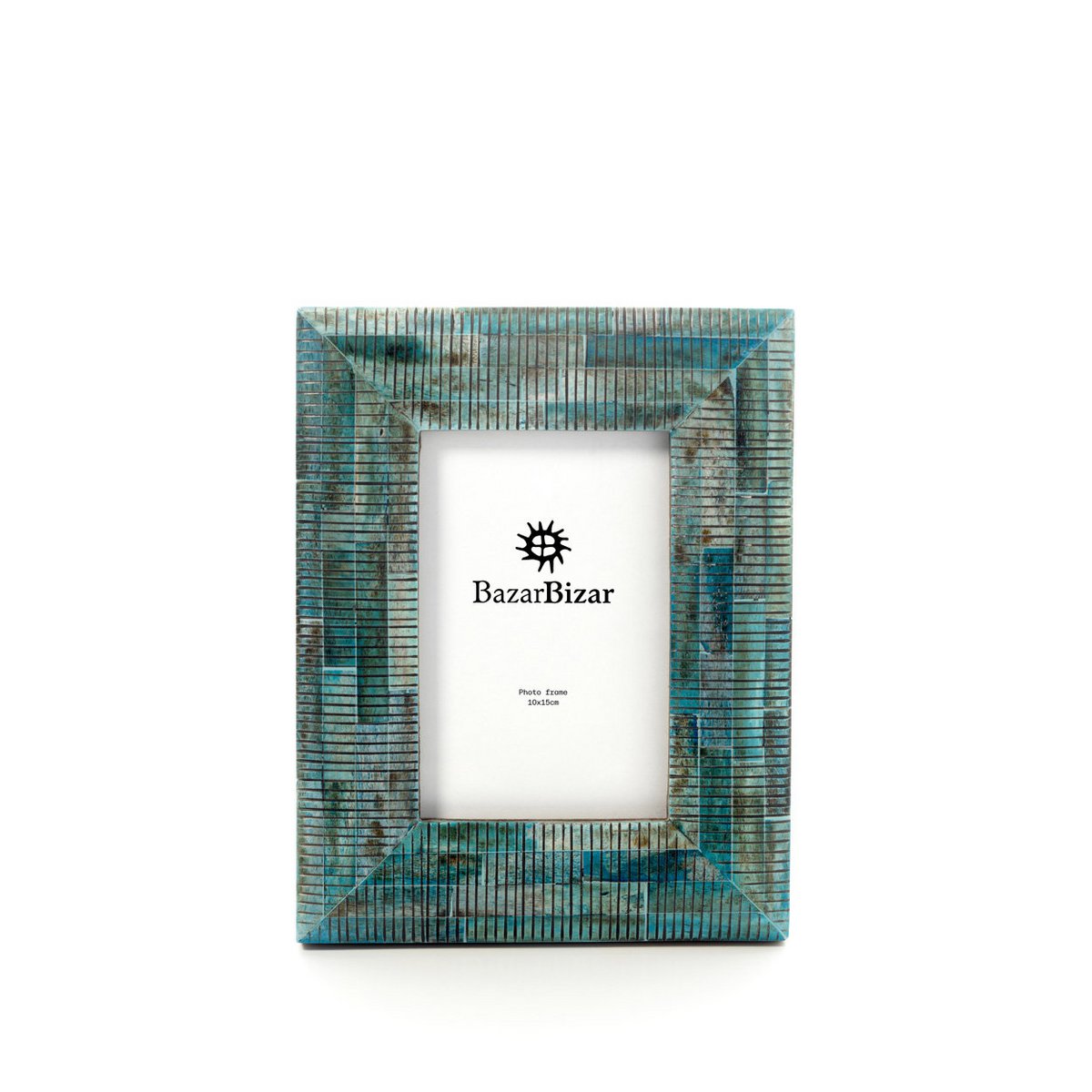 Het Ocean Ripple Frame - Turkoois - 10x15