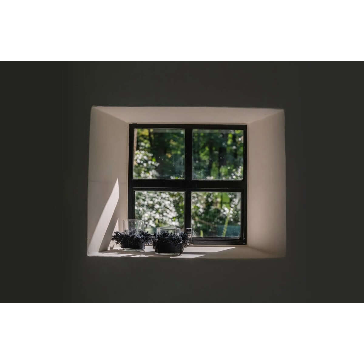 De Oh My Gee Kaarshouder - Zwart Fluweel - S