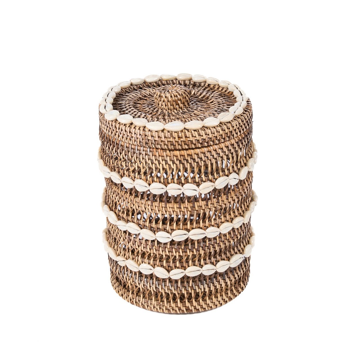 De Shell Opbergbak - Natuurlijk Bruin