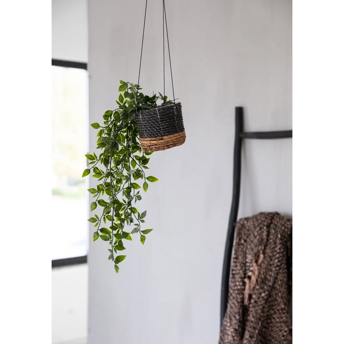 De Bananenplantenhanger - Naturel Zwart - S