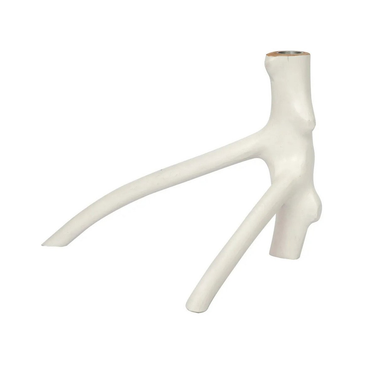 The Triple Twig Candle Holder - Wit