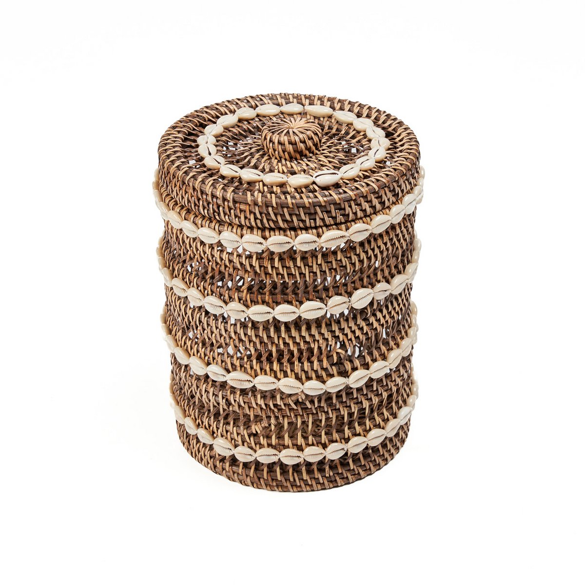 De Shell Opbergbak - Natuurlijk Bruin