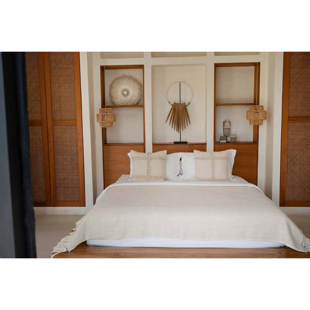 De Houten Stokjes op Standaard - Naturel