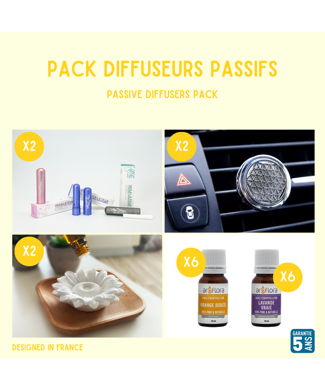 passieve diffusers voor etherische oliën