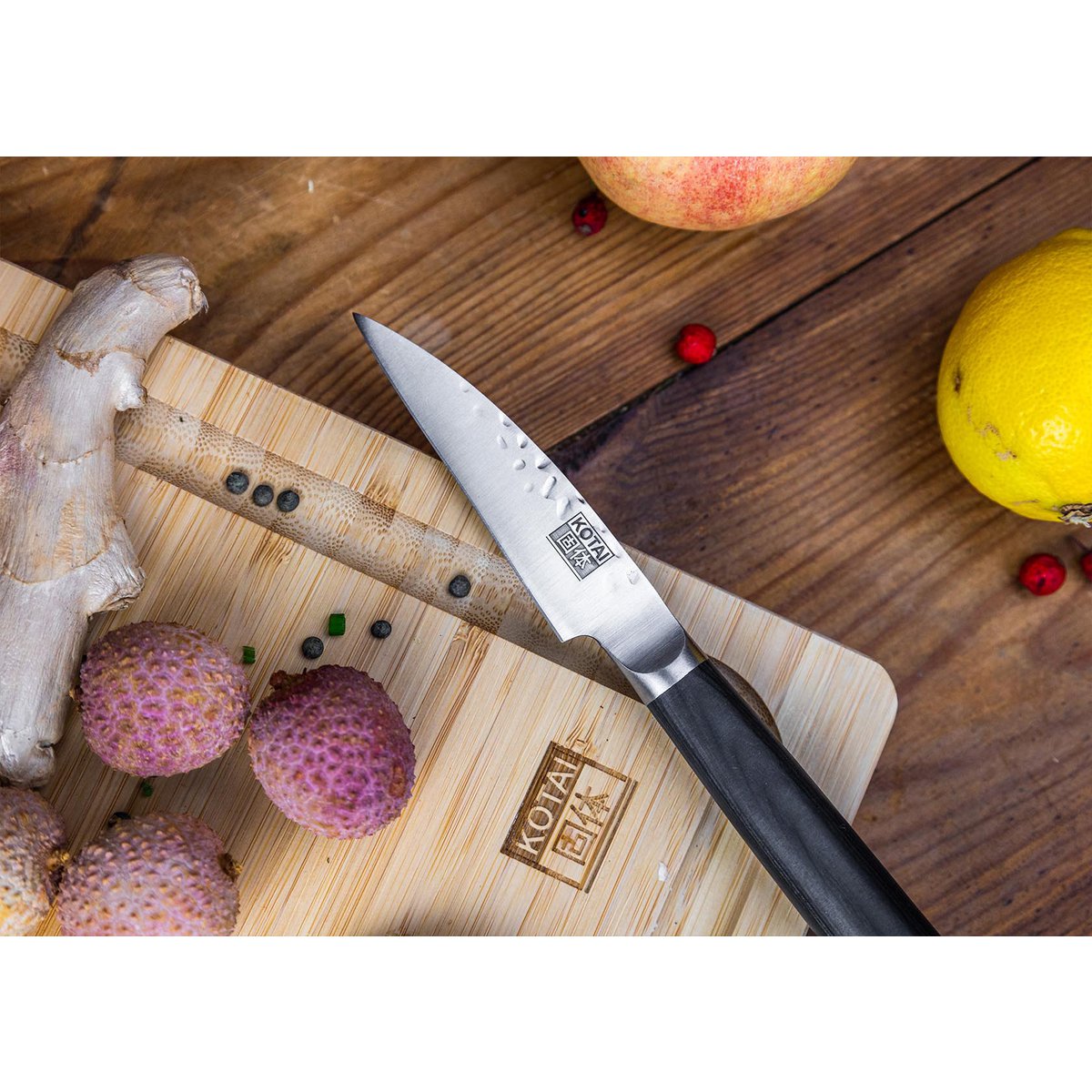 Messenset - The Essential Set: 3 messen (schilmesje + gyuto + broodmes)