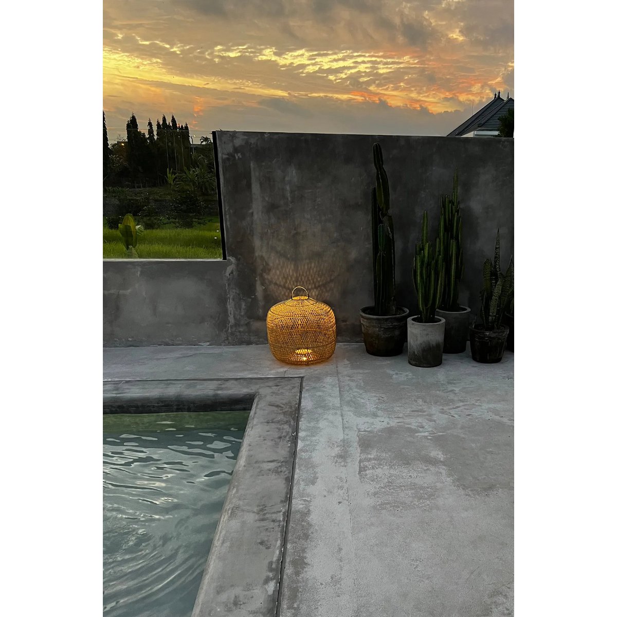 De Batu Bolong hanger - naturel - L