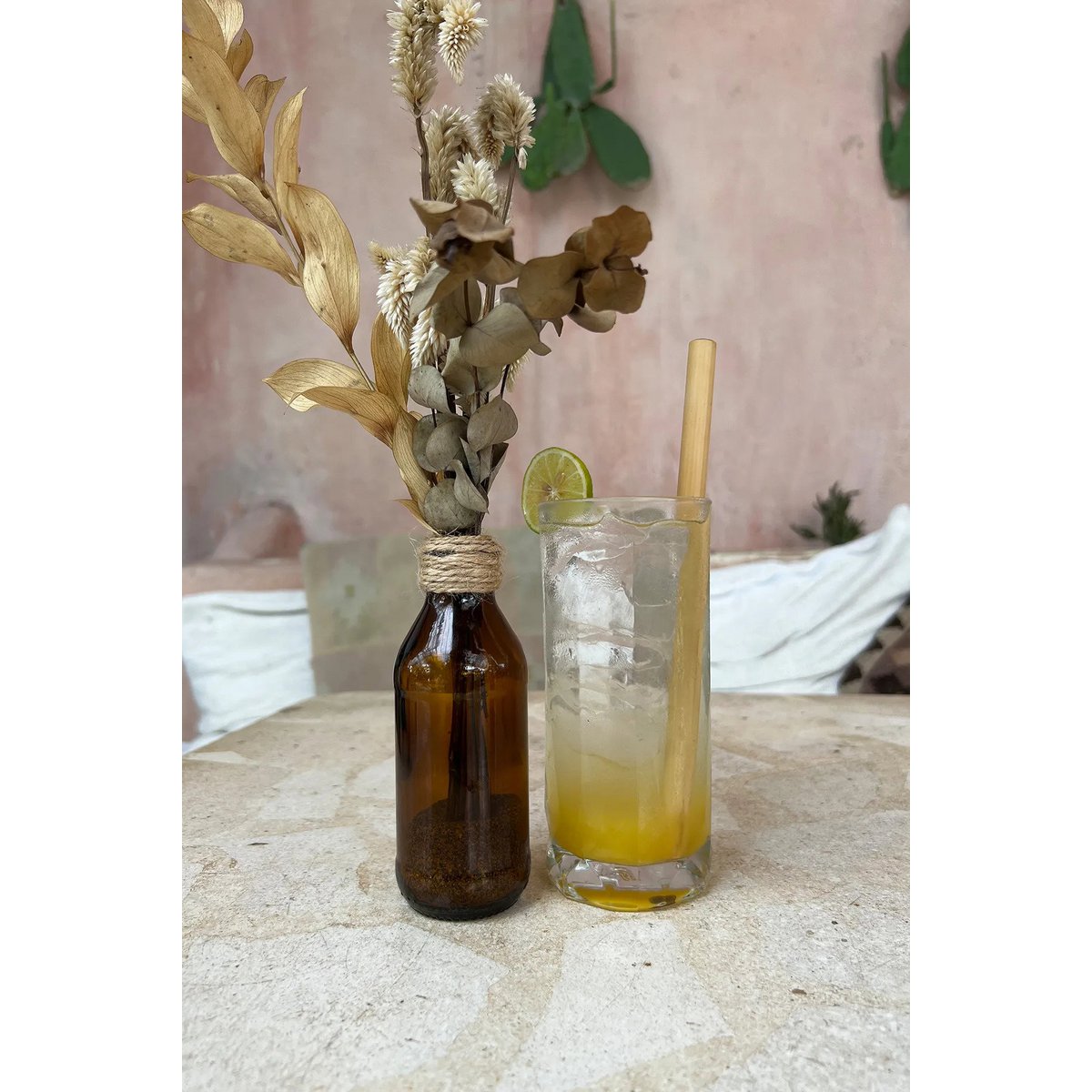 De Bamboe Rietjes - Set van 10 Met Reinigingsborsteltje