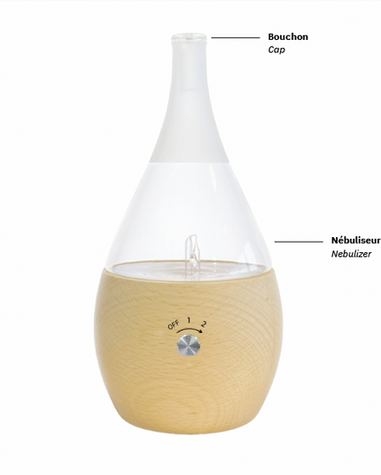 Compleet glaswerk voor Nalia diffuser