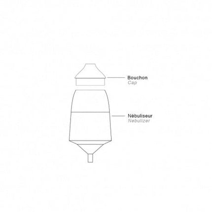 Compleet glaswerk voor Ona diffuser of BO diffuser