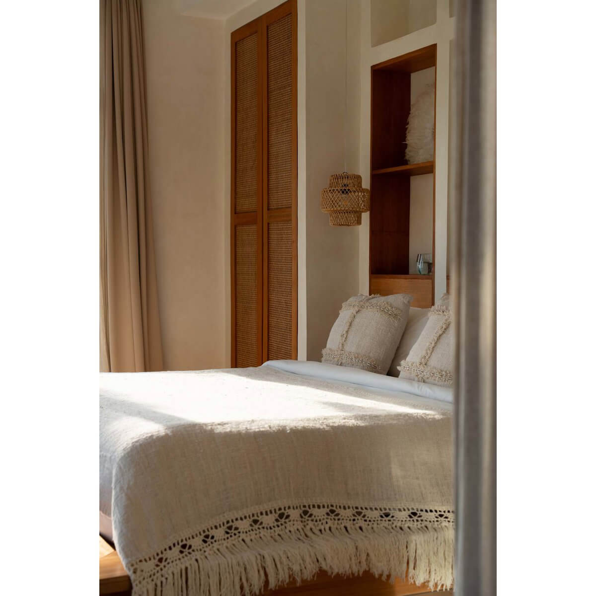 De Gypsy Bedsprei - Naturel