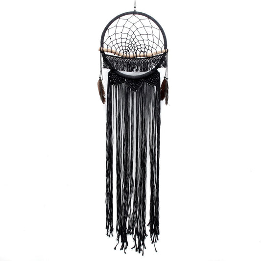 The Macrame Wood Dreamer - Black