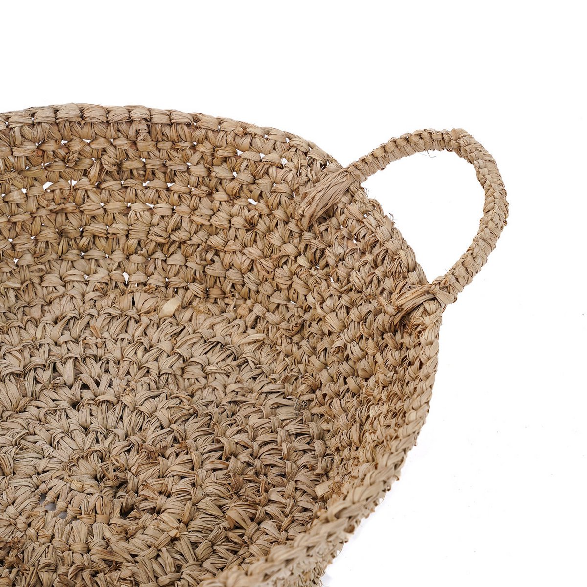 The Raffia Basket Trays - Natural - S