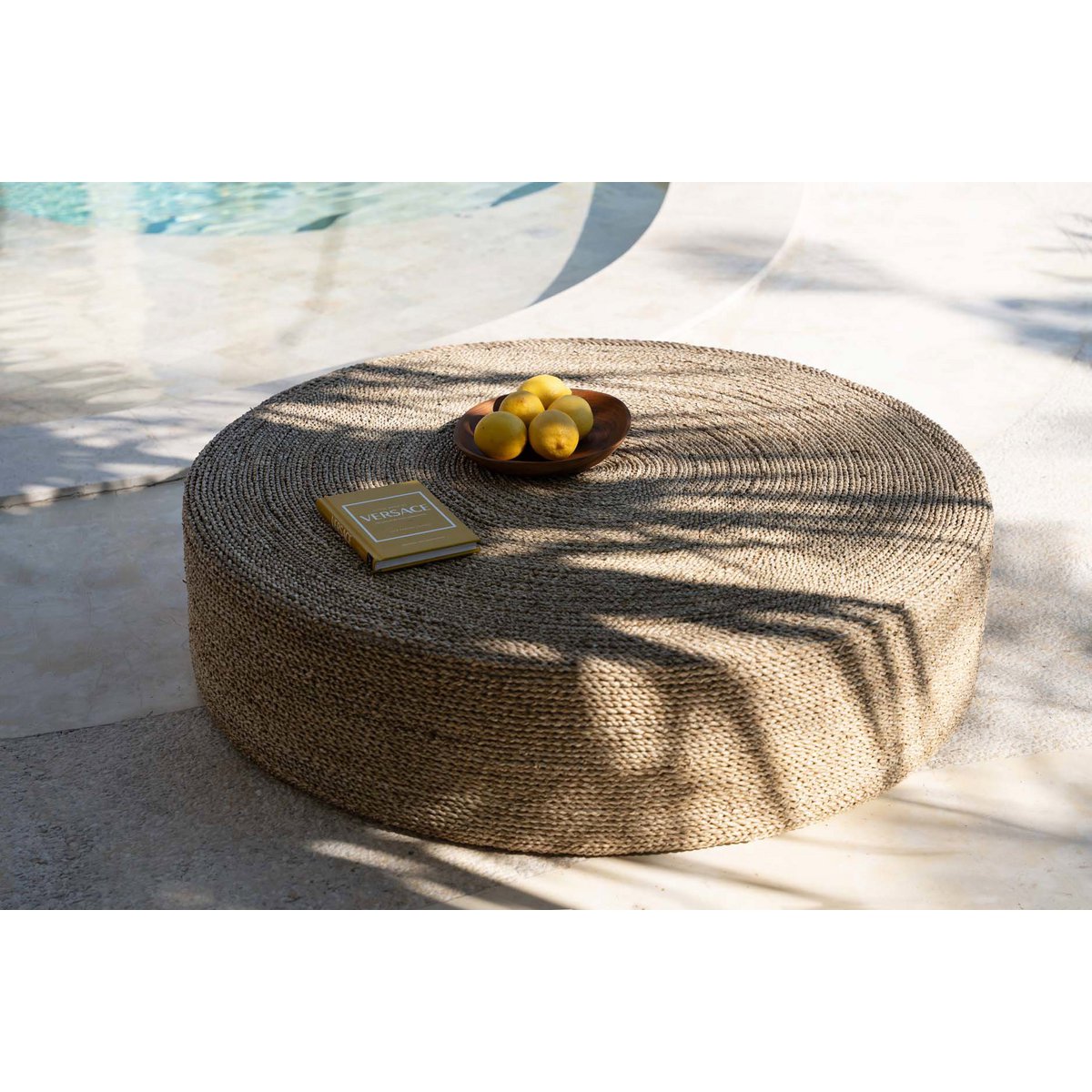 De enorme poef - naturel