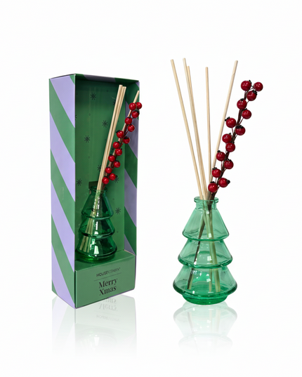 Rietverspreider - Kerstboom - Groen - 100ml
