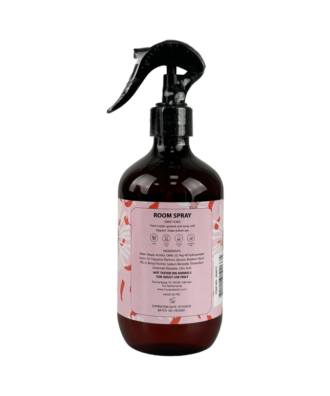 Roomspray - Pioenroos - 530ml