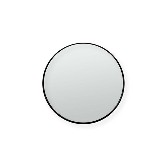 Mirror Round Deep Black 60cm