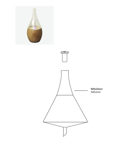 Vernevelaar voor Nalia diffuser