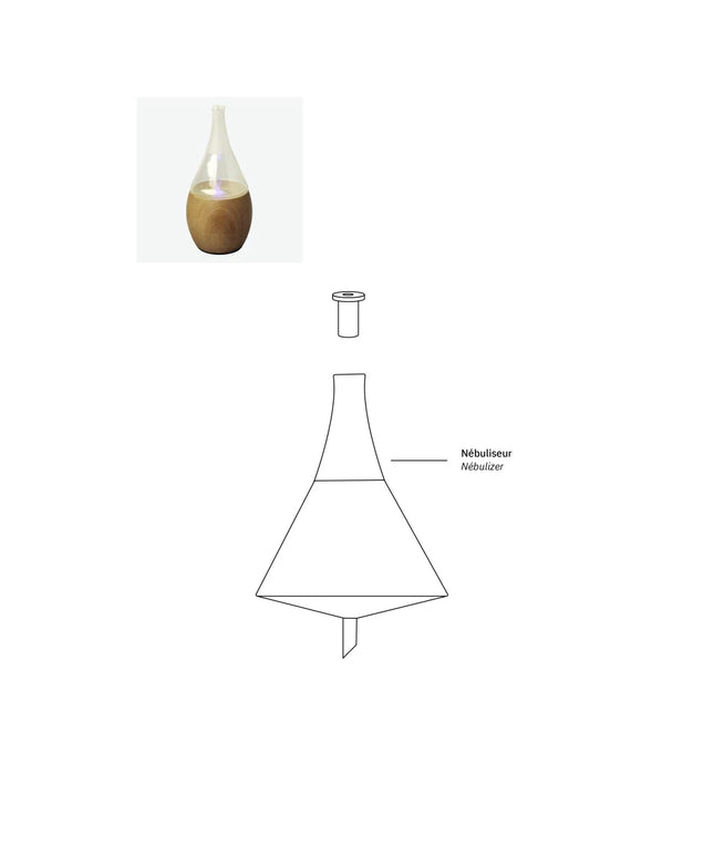 Vernevelaar voor Nalia diffuser