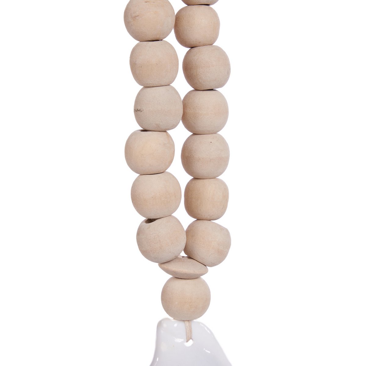 De Ocean Whisper ketting - natuurlijk wit